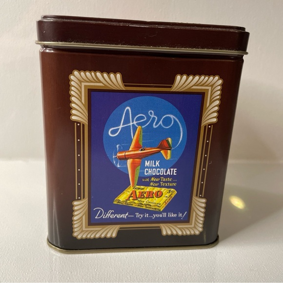 Hershey’s Vintage Tin Box with Lid 1997 Millennium Series Canister #2 - 5”x4”x4” - Picture 5 of 11